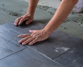 Tile work