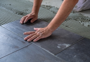 Tile work