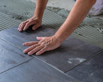 Tile work