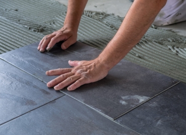Tile work