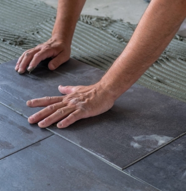 Tile work